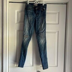 Madewell Distresses Skinny Jean